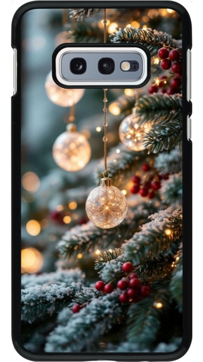 Samsung Galaxy S10e Case Hülle - Christmas 25 Xmas Decorated Tree