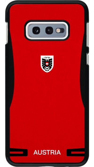 Samsung Galaxy S10e Case Hülle - O?sterreich 2026 personalisierbares Fussballtrikot