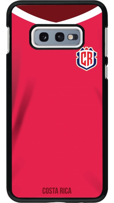 Coque Samsung Galaxy S10e - Maillot de football Costa Rica 2022 personnalisable
