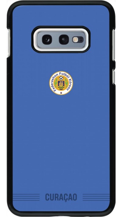 Samsung Galaxy S10e Case Hülle - Curaçao 2026 personalisierbares Fussballtrikot