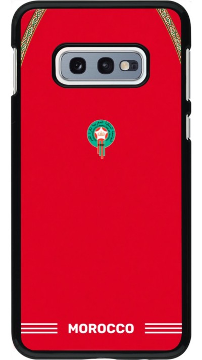 Samsung Galaxy S10e Case Hülle - Marokko 2026 personalisierbares Fussballtrikot