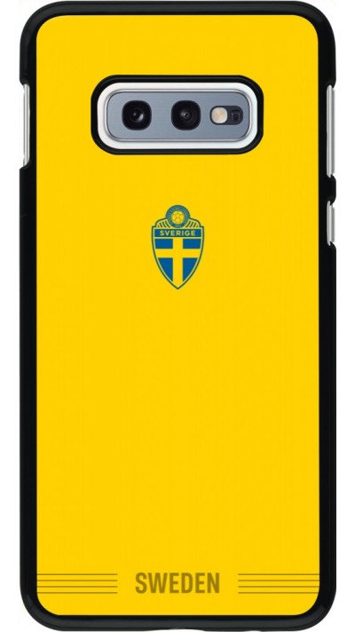 Samsung Galaxy S10e Case Hülle - Schweden 2026 personalisierbares Fussballtrikot
