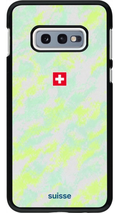 Samsung Galaxy S10e Case Hülle - Schweiz Away 2026 personalisierbares Fussballtrikot