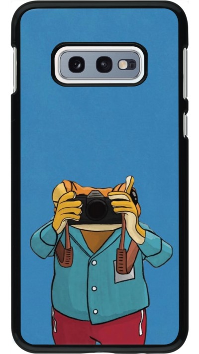 Coque Samsung Galaxy S10e - Frog with camera DTMF