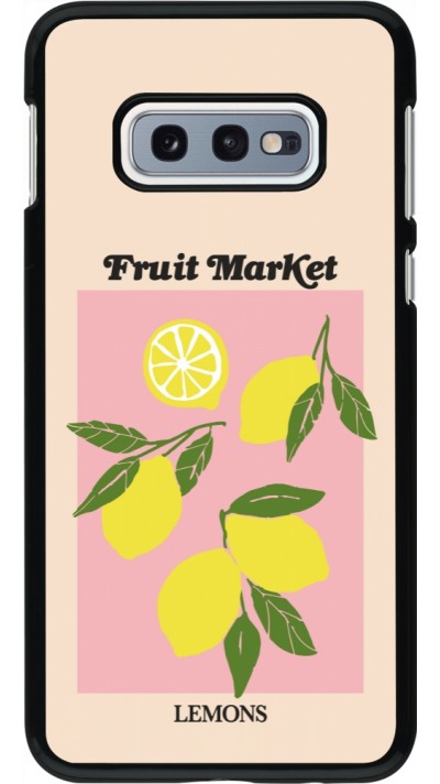Samsung Galaxy S10e Case Hülle - Fruit market lemons 2026