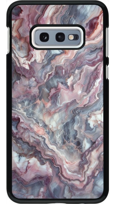 Coque Samsung Galaxy S10e - Marbre violette argentée