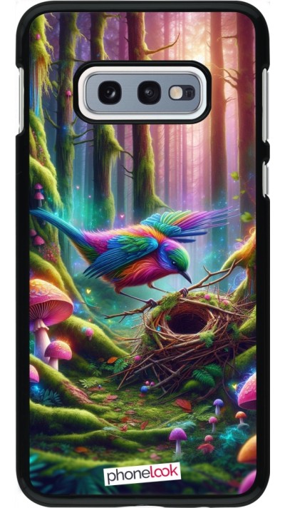 Samsung Galaxy S10e Case Hülle - Vogel Nest Wald