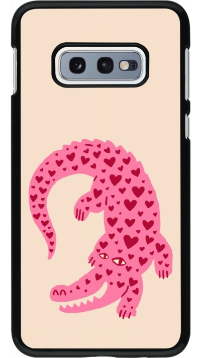 Samsung Galaxy S10e Case Hülle - Pink crocodile 2026