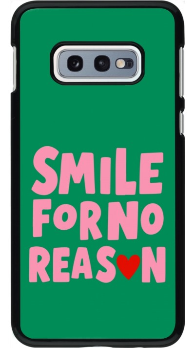 Samsung Galaxy S10e Case Hülle - Smile for no reason 2026