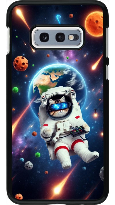 Samsung Galaxy S10e Case Hülle - VR SpaceCat Odyssee