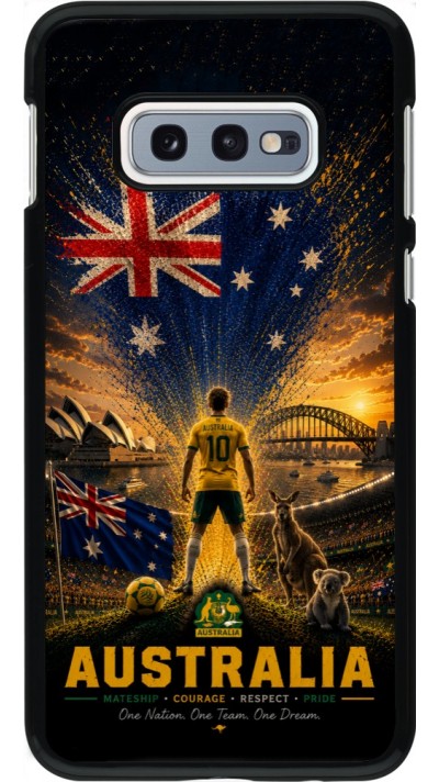 Samsung Galaxy S10e Case Hülle - Fussball Australien splash 2026