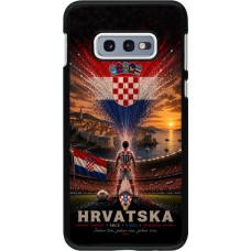 Samsung Galaxy S10e Case Hülle - Fussball Kroatien splash 2026
