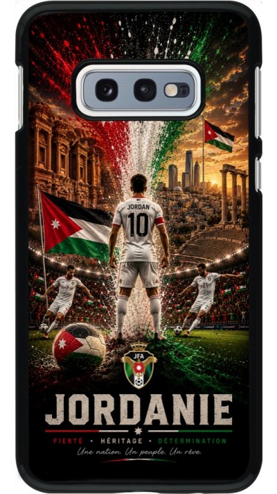 Samsung Galaxy S10e Case Hülle - Fussball Jordanien splash 2026