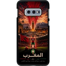 Samsung Galaxy S10e Case Hülle - Fussball Marokko splash 2026