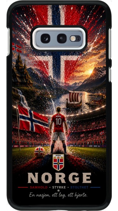 Samsung Galaxy S10e Case Hülle - Fussball Norwegen splash 2026