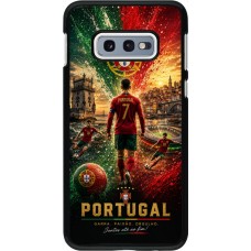 Samsung Galaxy S10e Case Hülle - Fussball Portugal splash 2026