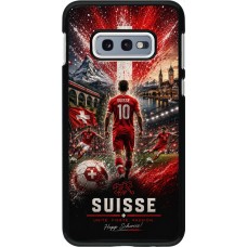 Samsung Galaxy S10e Case Hülle - Fussball Suisse splash 2026