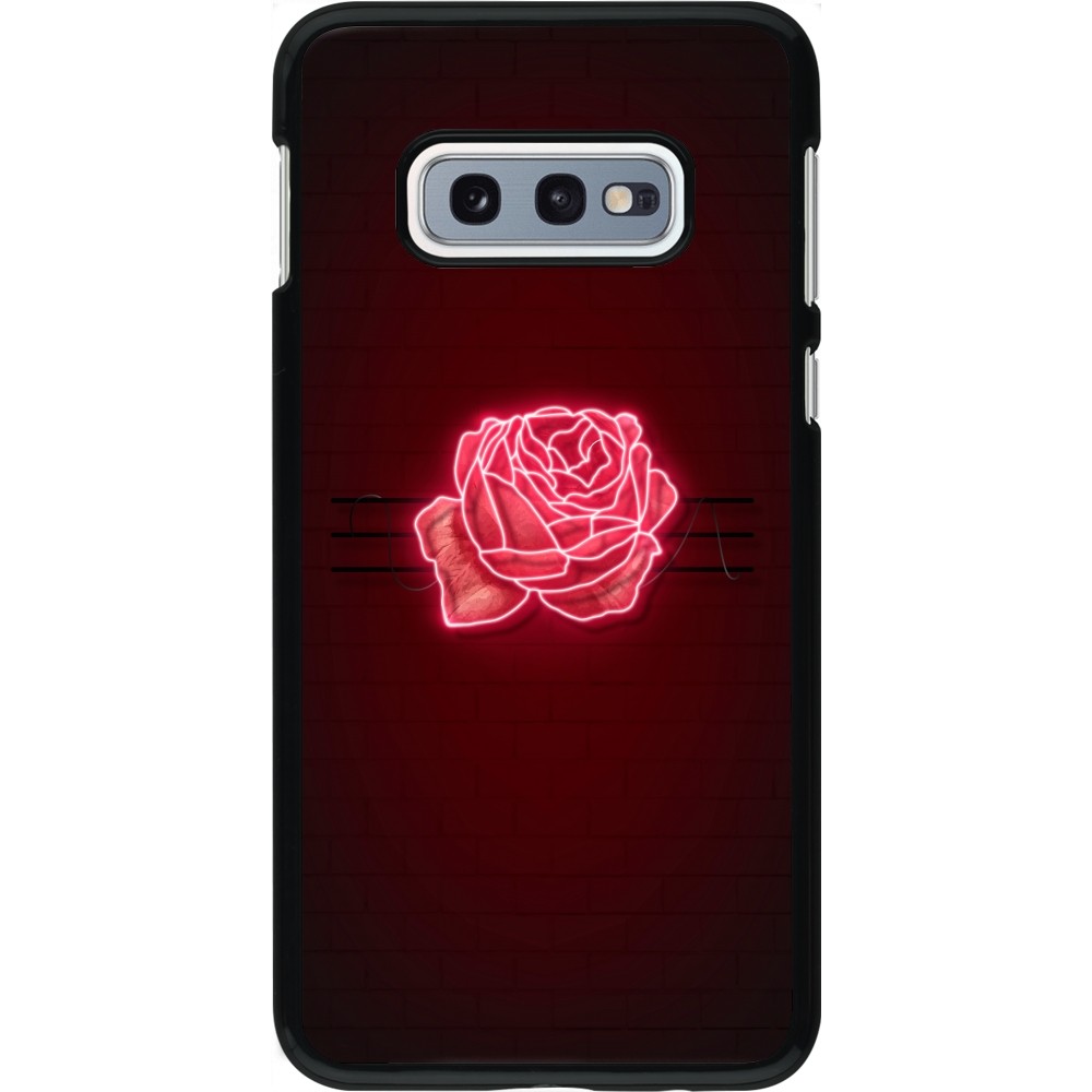 Samsung Galaxy S10e Case Hülle - Spring 23 neon rose