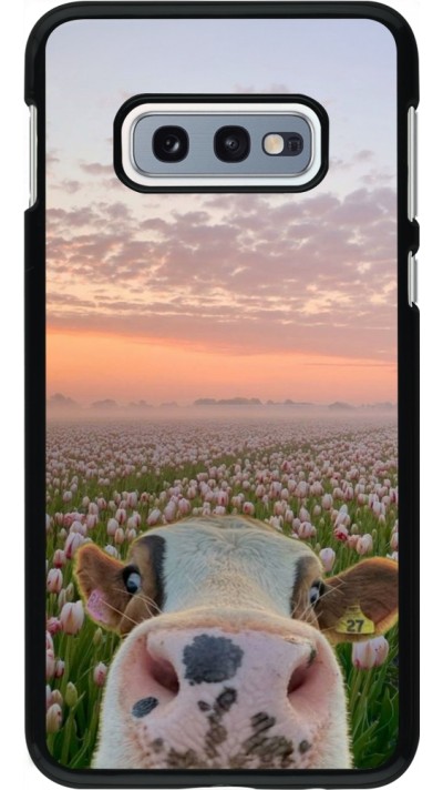Samsung Galaxy S10e Case Hülle - Cow with tulips 2026