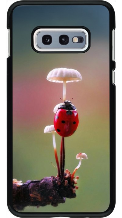 Samsung Galaxy S10e Case Hülle - Ladybird on a mushroom 2026