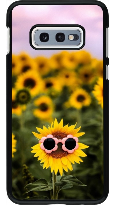 Samsung Galaxy S10e Case Hülle - Sunflower with glasses 2026
