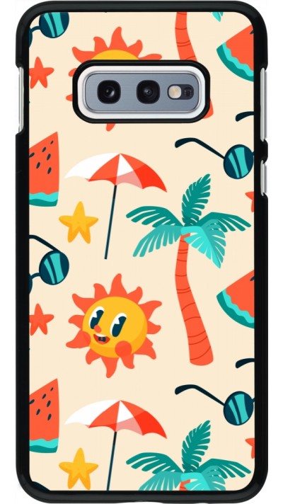 Samsung Galaxy S10e Case Hülle - Summer 2025 Pattern soleil