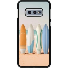 Samsung Galaxy S10e Case Hülle - Summer surfboard 2025