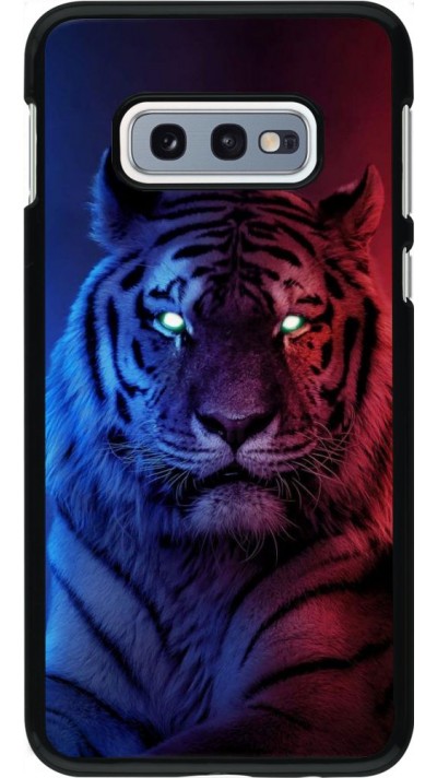 Hülle Samsung Galaxy S10e - Tiger Blue Red