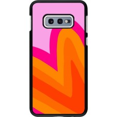 Samsung Galaxy S10e Case Hülle - Valentine 2024 heart gradient