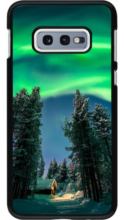 Samsung Galaxy S10e Case Hülle - Winter 22 Northern Lights