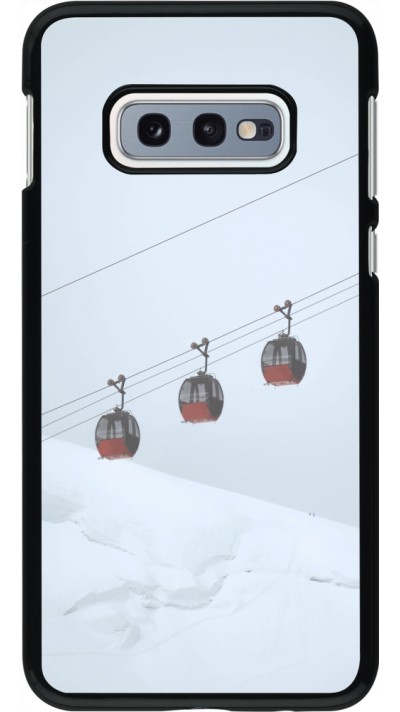 Samsung Galaxy S10e Case Hülle - Winter 22 ski lift