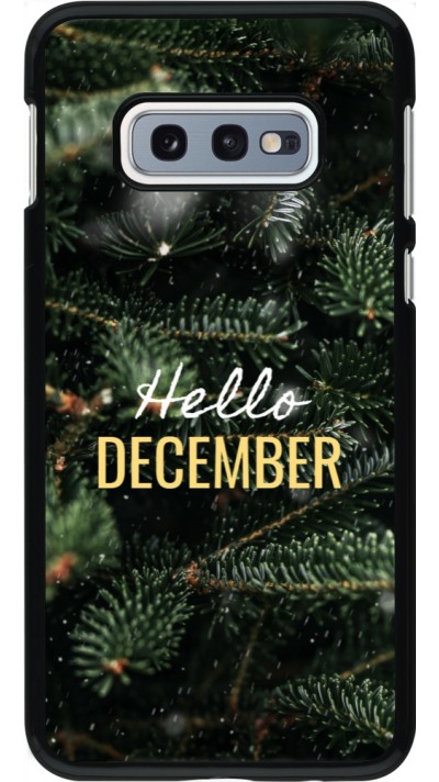 Samsung Galaxy S10e Case Hülle - Winter 25 Winter hello december