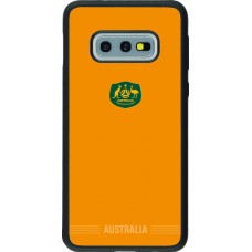 Samsung Galaxy S10e Case Hülle - Silikon schwarz Australien 2026 personalisierbares Fussballtrikot