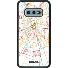 Samsung Galaxy S10e Case Hülle - Silikon schwarz Ghana 2026 personalisierbares Fussballtrikot