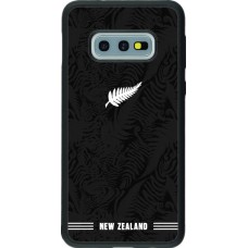 Samsung Galaxy S10e Case Hülle - Silikon schwarz Neuseeland 2026 personalisierbares Fussballtrikot