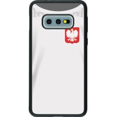 Samsung Galaxy S10e Case Hülle - Silikon schwarz Polen 2022 personalisierbares Fussballtrikot
