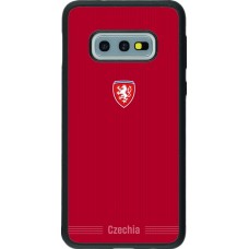 Samsung Galaxy S10e Case Hülle - Silikon schwarz Tschechische Republik 2026 personalisierbares Fussballtrikot