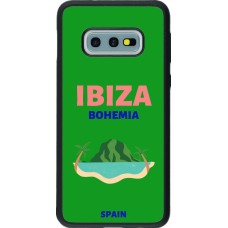 Samsung Galaxy S10e Case Hülle - Silikon schwarz Pop Summer Destination Ibiza
