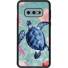 Samsung Galaxy S10e Case Hülle - Silikon schwarz Preppy Turtle