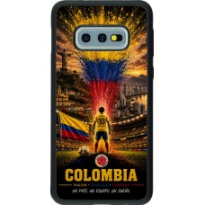 Samsung Galaxy S10e Case Hülle - Silikon schwarz Fussball Kolumbien splash 2026