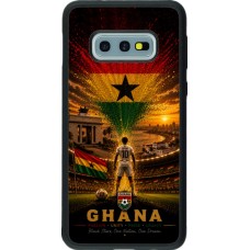 Samsung Galaxy S10e Case Hülle - Silikon schwarz Fussball Ghana splash 2026