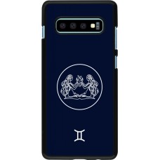 Samsung Galaxy S10+ Case Hülle - Astrologie Zwillinge