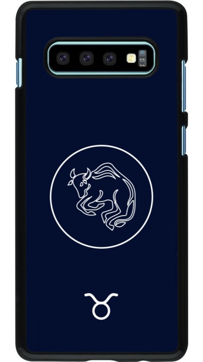 Samsung Galaxy S10+ Case Hülle - Astrologie Stier
