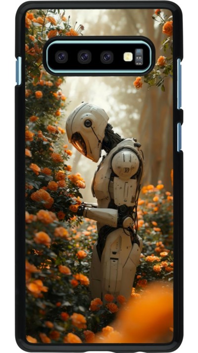 Coque Samsung Galaxy S10+ - Astronaut flowers 2025