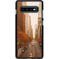 Samsung Galaxy S10+ Case Hülle - Autumn 2024 New York city