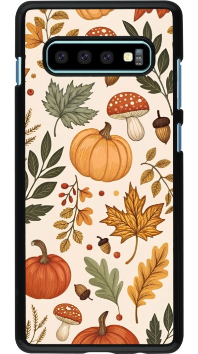 Samsung Galaxy S10+ Case Hülle - Autumn 25 Autumn pattern
