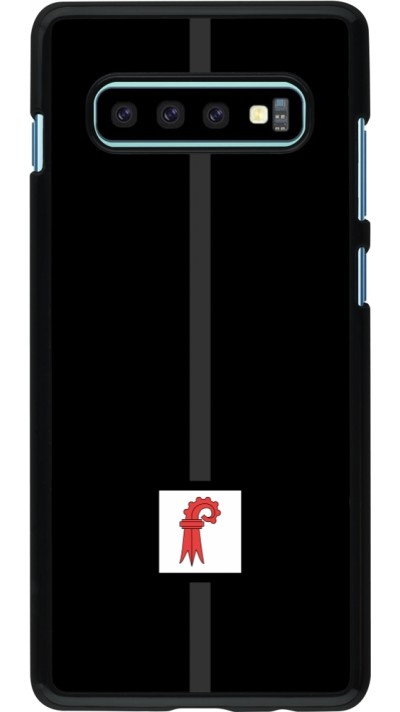 Samsung Galaxy S10+ Case Hülle - Kanton BL schwarz