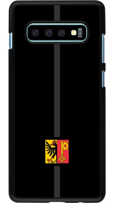 Samsung Galaxy S10+ Case Hülle - Kanton GE schwarz