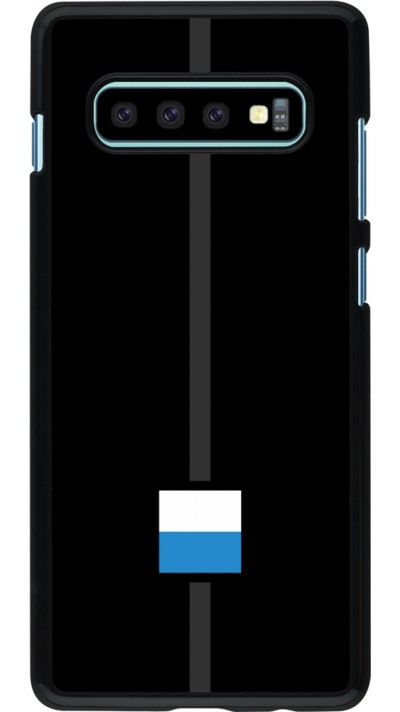Samsung Galaxy S10+ Case Hülle - Kanton LU schwarz