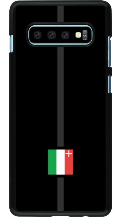 Samsung Galaxy S10+ Case Hülle - Kanton NE schwarz